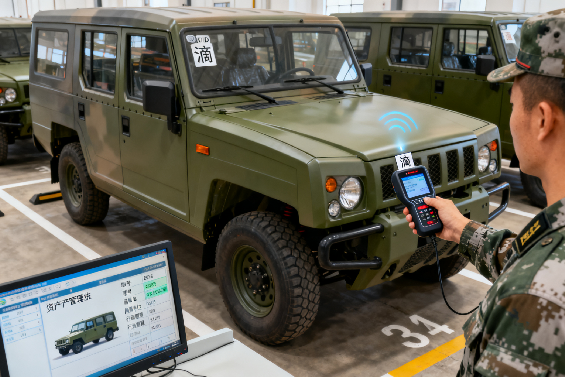 RFID技术在部队资产管理中的优势