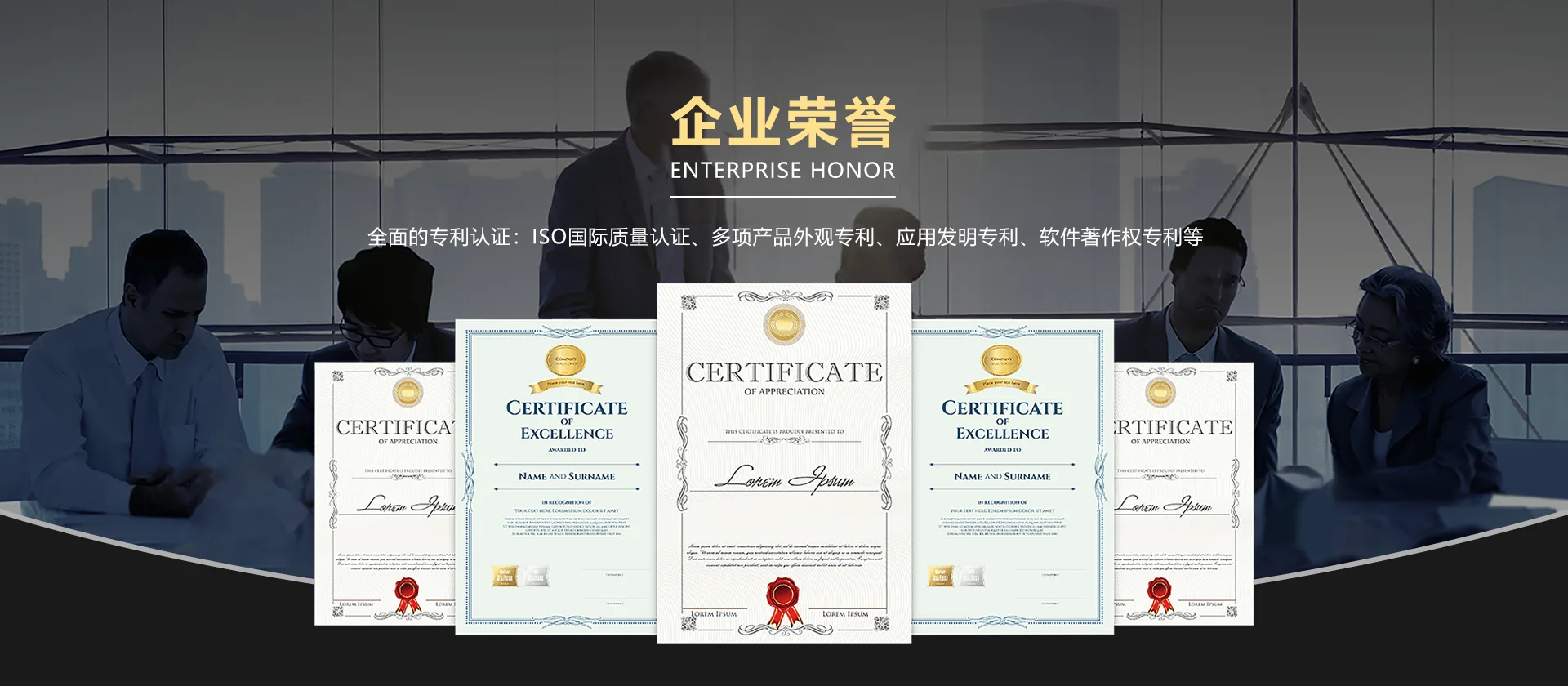 全面的专利认证